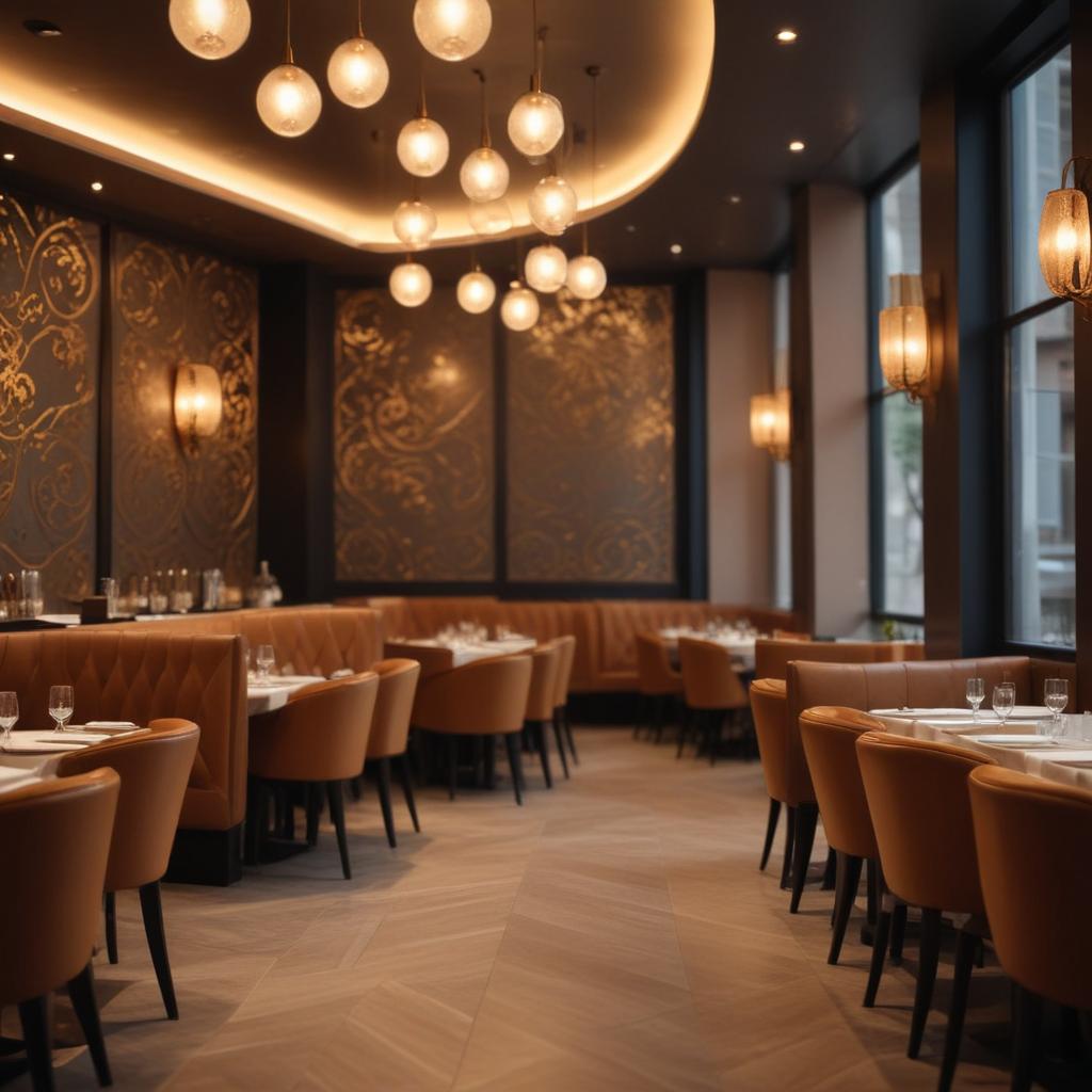 Ресторан с авторской кухней и стильным интерьером